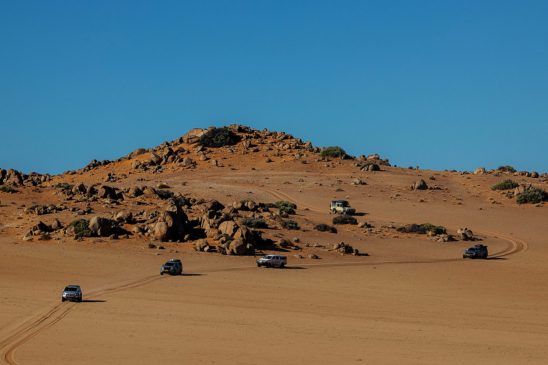 Overland tour, Namibian backroad